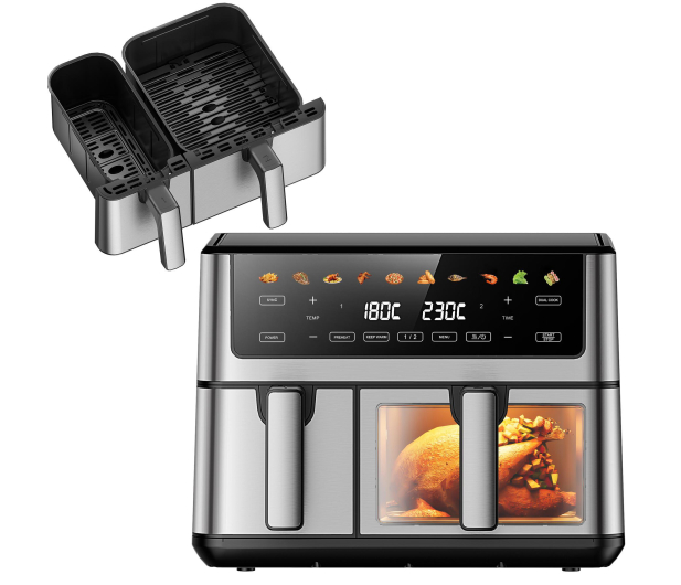 ExtraLink Frytkownica beztłuszczowa 6.5L+3.5L  Home SJ-1000 PRO - 1372999 - zdjęcie 3